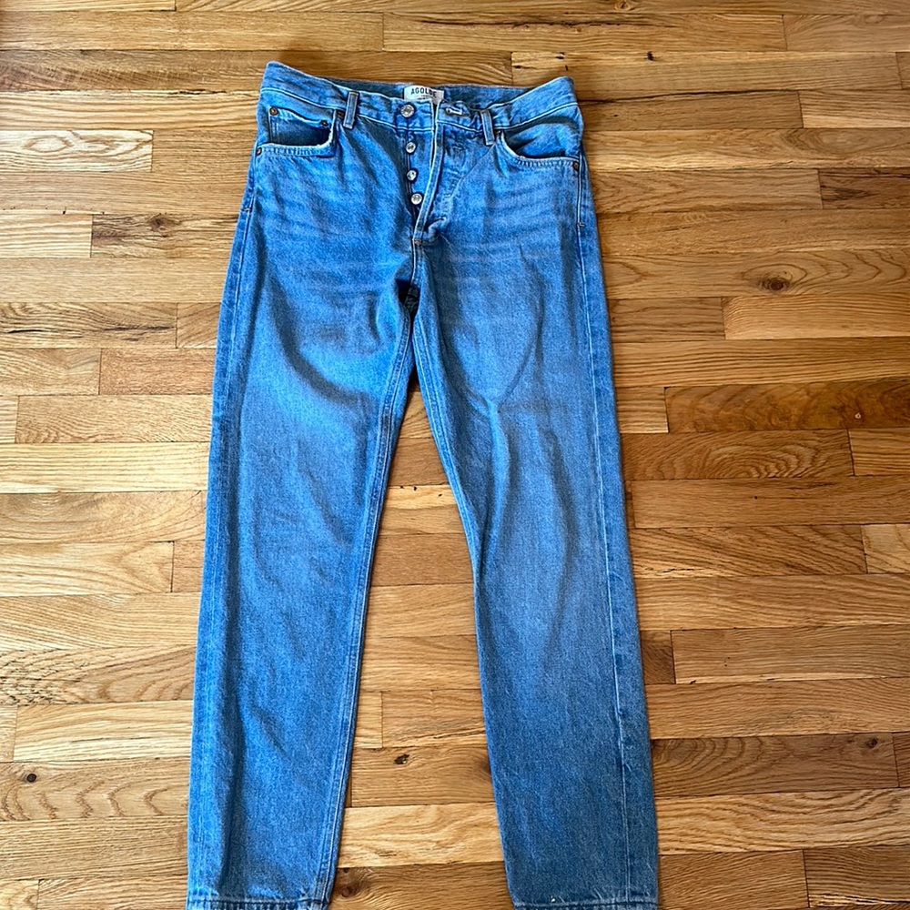AGOLDE STRAIGHT LEG JEANS